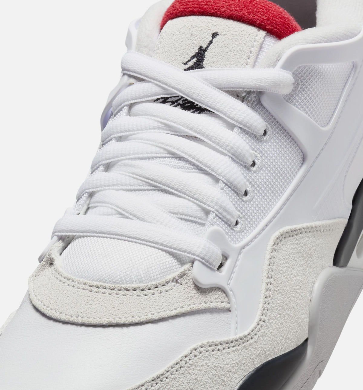 Air Jordan 4 RM – Men's Lifestyle Shoe | White/Black/Neutral Grey/Varsity Red
