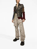 Dolce & Gabbana patchwork distressed cardigan