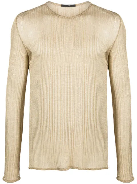 SAPIO N22 semi-sheer jumper