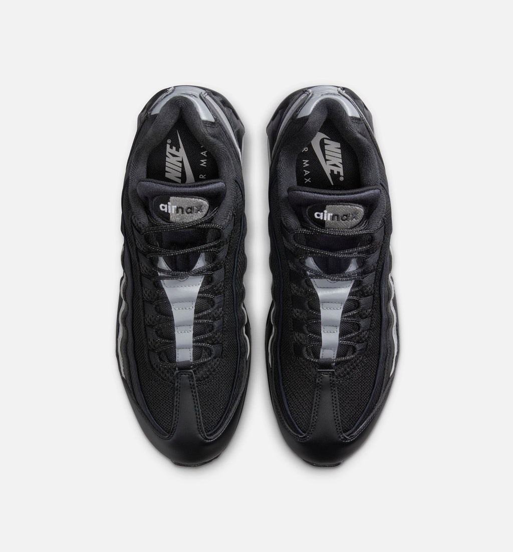 Air Max 95 Big Bubble OG Reflective Accents Men's Lifestyle Shoe - Black/Black/White/Metallic Silver