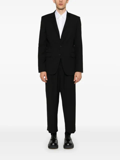 Isabel Benenato single-breasted wool blazer