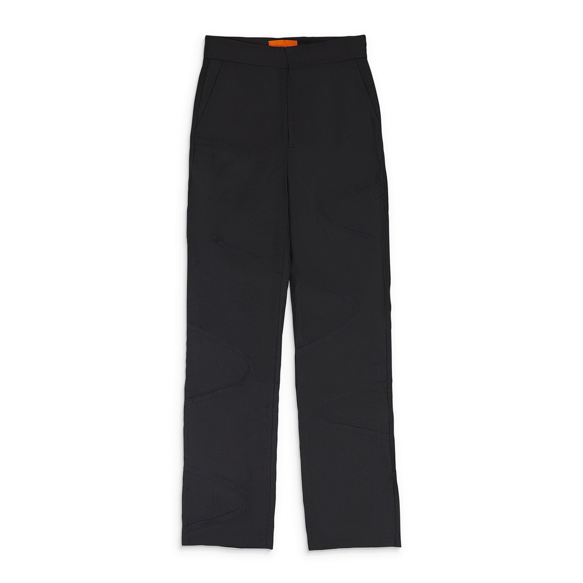 BLACK LA PLUME TROUSERS