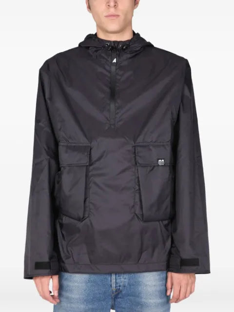 ArkAir half-zip front-pockets jacket