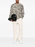 Axel Arigato marl-knit crew-neck sweater
