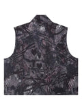 SOUTH2 WEST8 camouflage zip-front vest