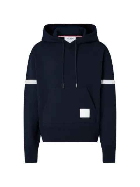 Thom Browne loopback jersey armband oversized hoodie