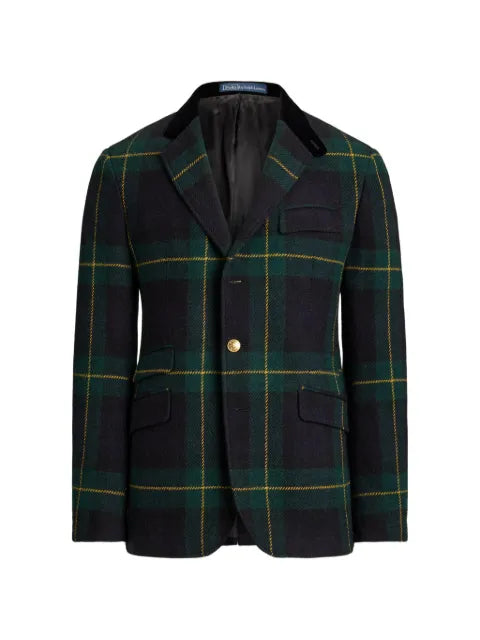 Polo Ralph Lauren plaid Hacking jacket