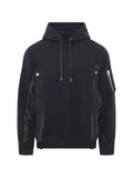 sacai Sponge Sweat twill hoodie