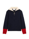 AMI Paris Zipped collar wool sweater