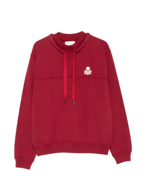 MARANT logo-print drawstring hoodie