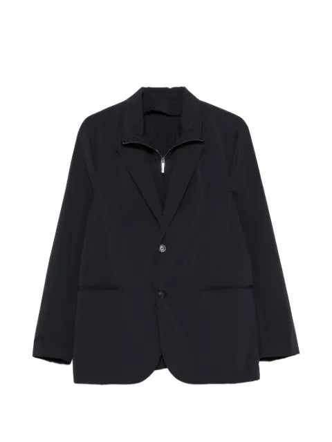 Emporio Armani layered-effect notched-lapel blazer