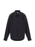VETEMENTS check-pattern zip-up shirt jacket