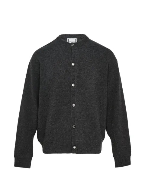 Wooyoungmi logo-plaque button-up cardigan
