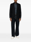 Caruso single-breasted notched-lapels blazer