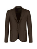 Corneliani single-breasted notched-lapel blazer