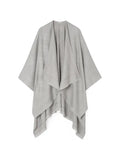 Burberry Check wool cashmere cape
