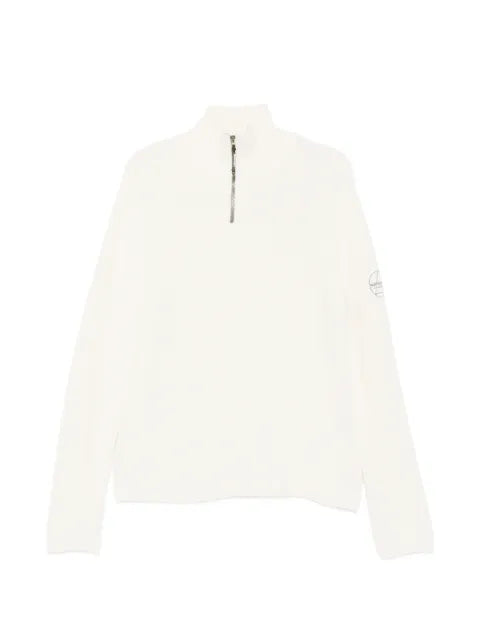 Murphy&Nye Fender ribbed-knit quarter-zip sweater