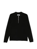 SAMSOE SAMSOE half-zip knitted sweater