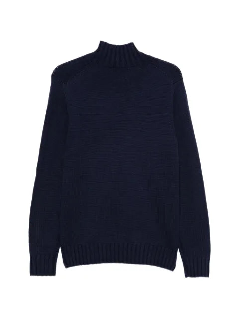 Ballantyne ribbed-knit high-neck sweater