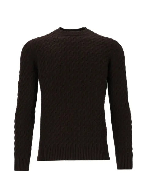 Al Duca D’Aosta 1902 cable-knit sweater
