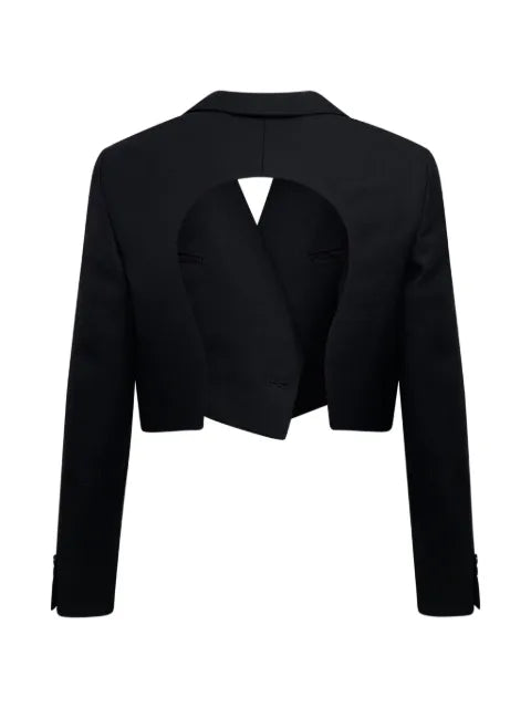 Comme des Garçons Homme Plus cut-out double-breasted blazer