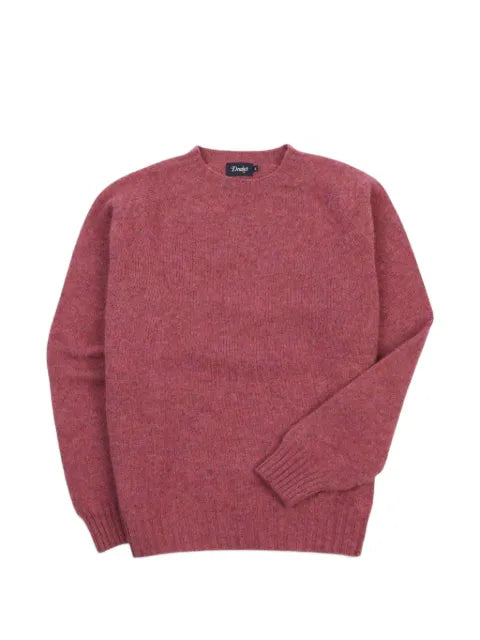Drake's brushed Shetland sweater