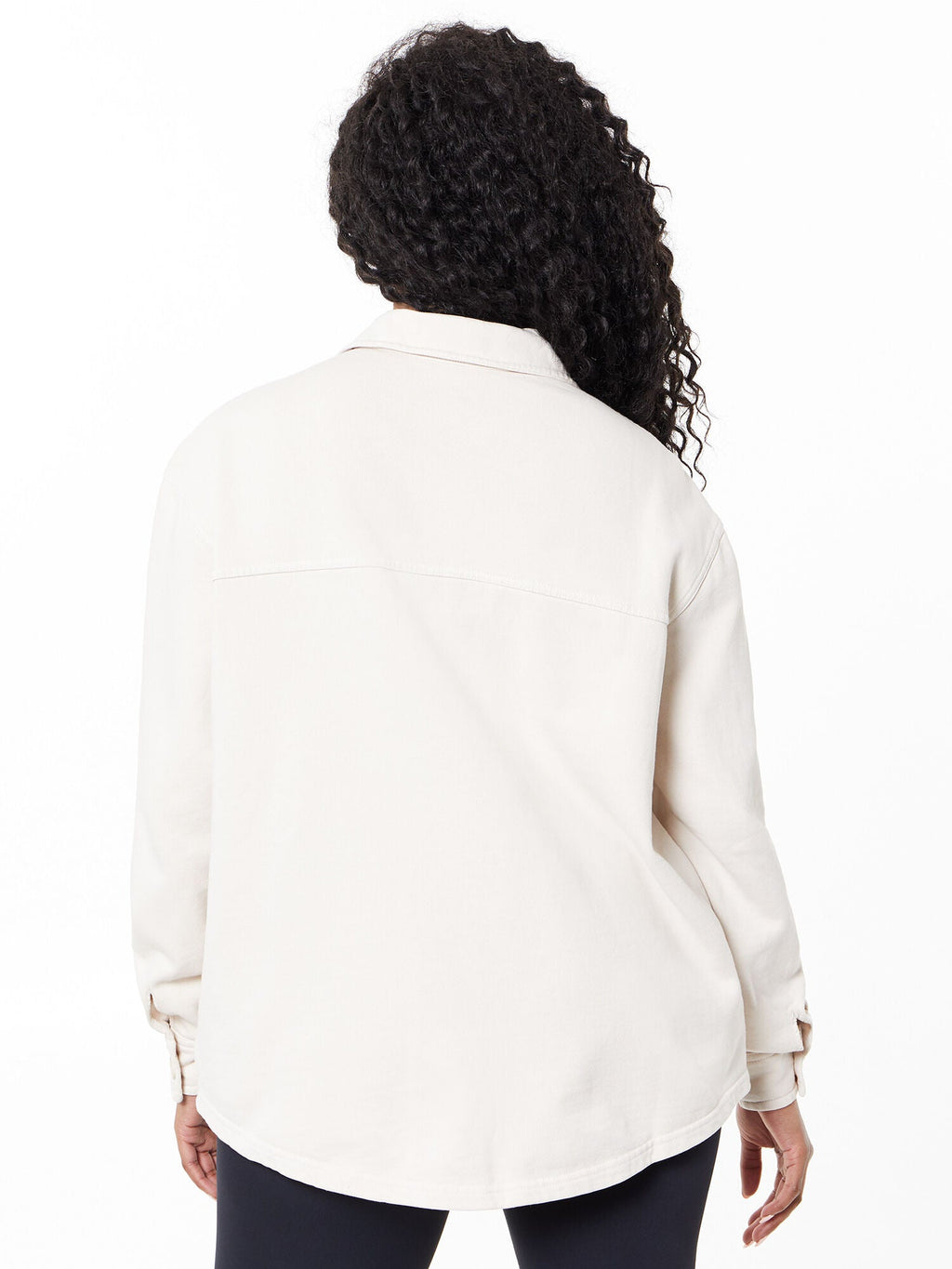 BONE FLEECE SHACKET