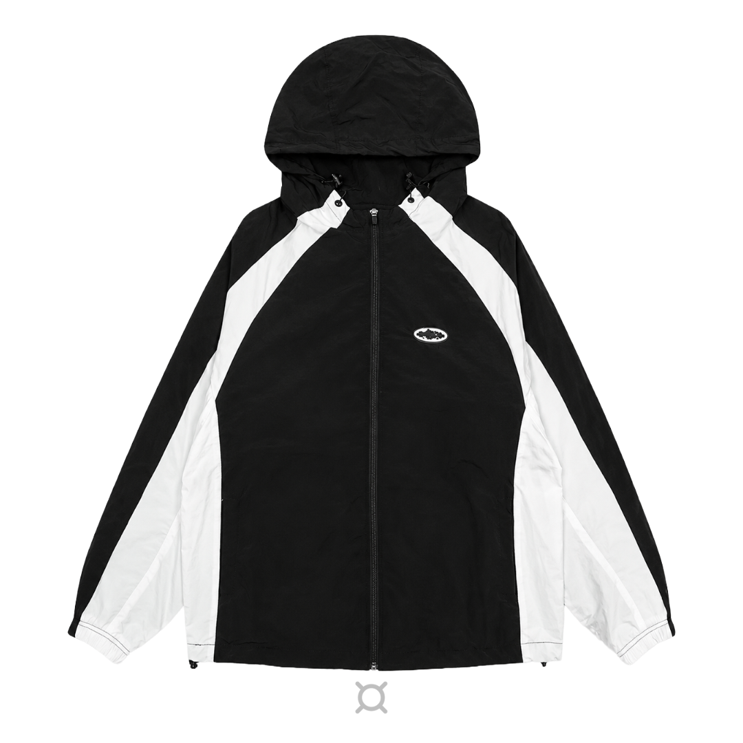 Corteiz Black Windbreaker