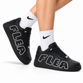 Nike Air Force 1 Low Black Outline Graphic Unisex Sneakers Style 20