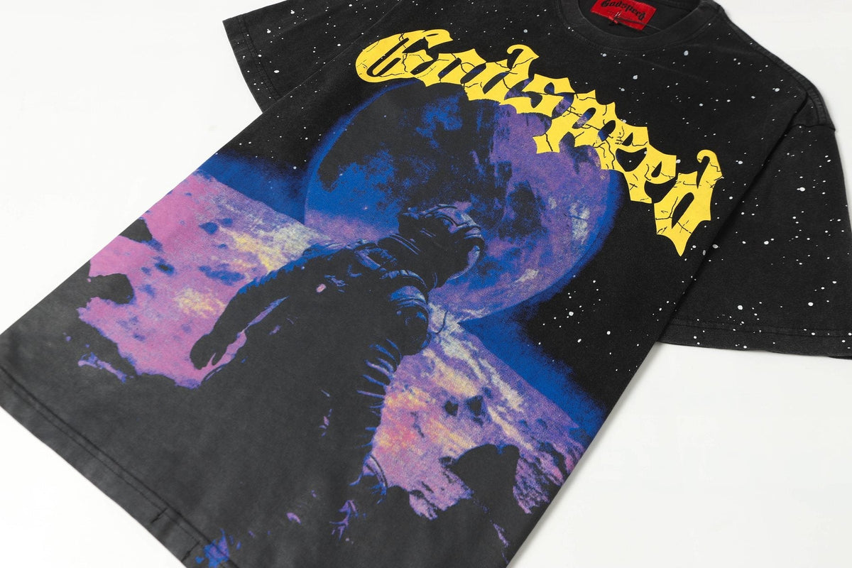 Godspeed To The Moon Graphic T-Shirt