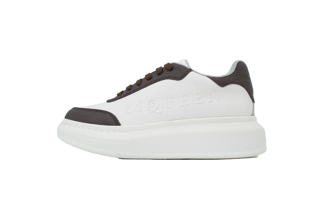 Alexander McQueen Oversized Sneakers White Taupe