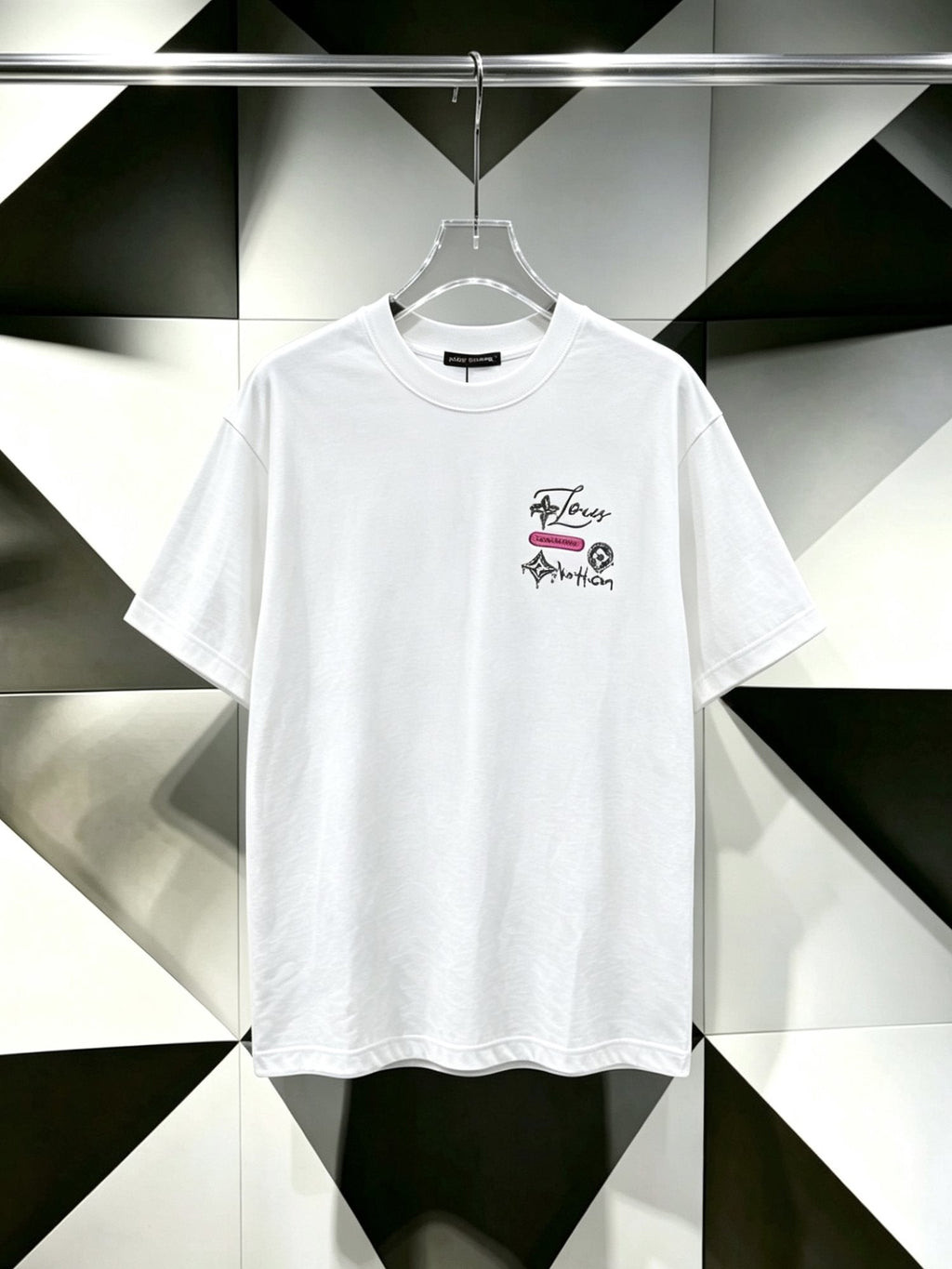 Louis Vuitton*LV Script Graphic T-Shirt