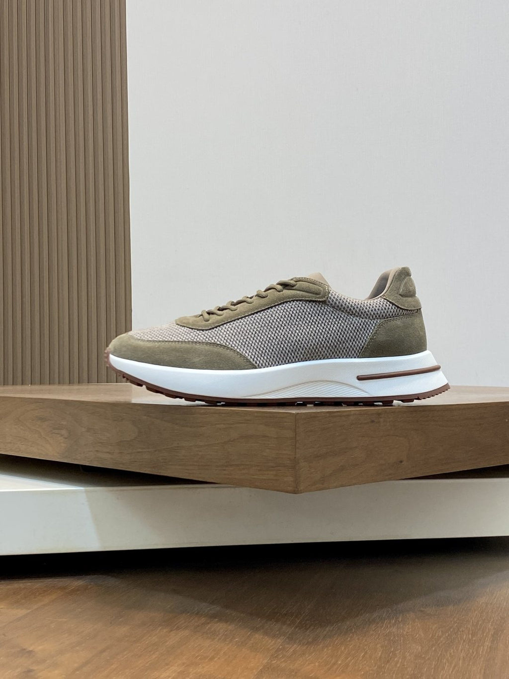 Loro Piana Men's Lace-Up Sneakers